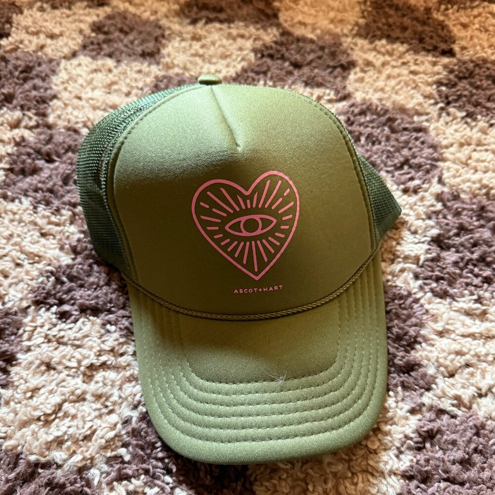 Ascot & Hart Heart Eye Trucker Hat